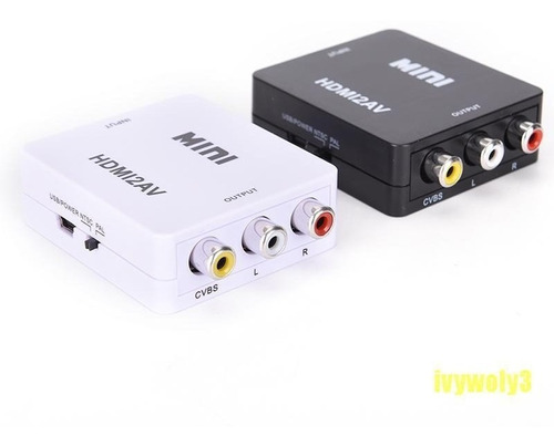 Adaptador De Convertidor De Hdmi A Rca 1080