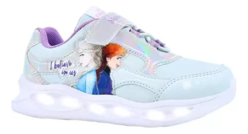 Zapatillas Disney Frozen Con Multi Luces Licencia Orig Footy