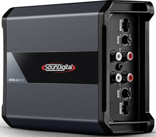 Amplificador Soundigital Sd800.4 Evo Sd800 Sd800.4d 4 Canais