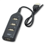 Hub Usb 4 Portas 2.0 Extensor Multi Drive Adaptador Pc Note