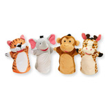 Melissa & Doug Zoo Friends - Juego De Marionetas De Mano 