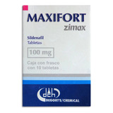 Maxifort Zimax 10 Tabletas 100mg