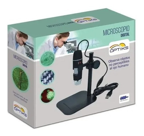 Microscopio Digital Infantil Optiks!!! Kit Descubrimiento