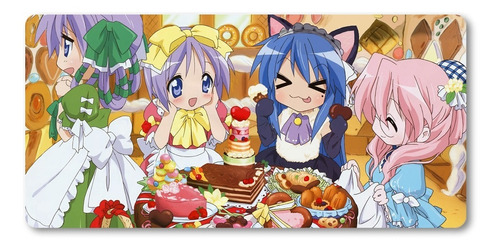 Mousepad Xl 58x30cm Cod.012 Anime Lucky Star