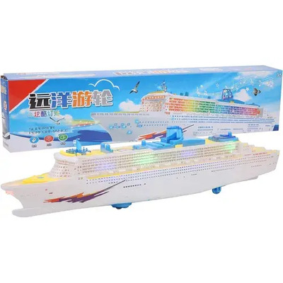 Barco De Transatlántico Colorido Q Para Niños Con - | Meses sin interés