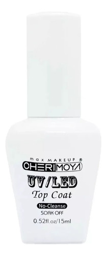 Top Coat Semipermanente Cherimoya Uv/led  Uñas Manicuria 