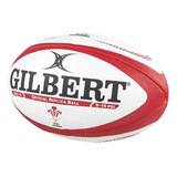 Pelota De Rugby Gilbert Paises Oficial Replica Nº5 Roj/bco