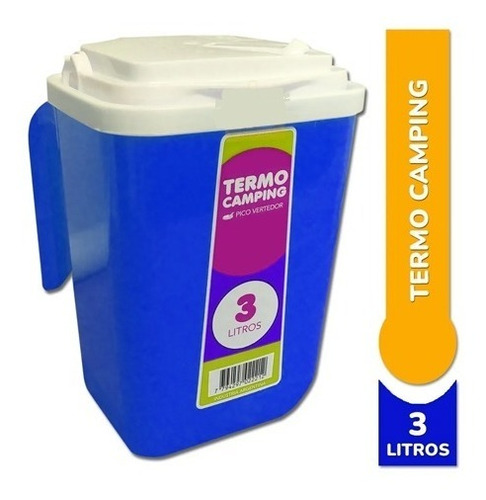 Bidon Termico/ Tereré/ Termo Camping 3l Pico Vertedor Frio.