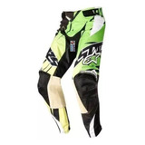 Jm Pantalon Alpinestars Mx Motocross Techstar Black Green
