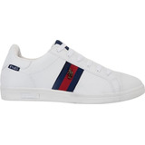 Tenis Hombre Hpc Polo 0075 Blanco Comodo Casual Original