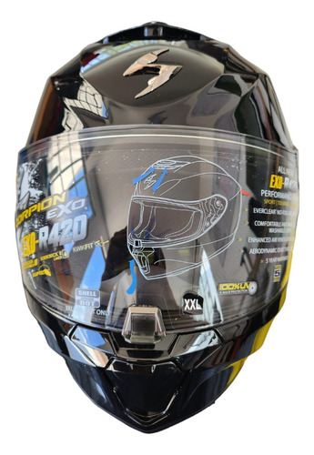 Casco Para Motociclista Scorpion Exo R420 Talla Xxl