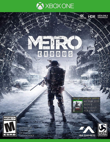 Metro Exodus  Standard Edition Deep Silver Xbox One Físico