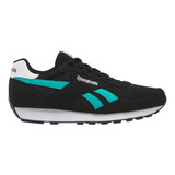 Tenis Hombre Reebok Rewind Run - Negro-azul