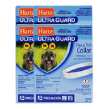 4x Collar 2 En 1 Antipulgas Y Garrapatas Perro Grande Hartz