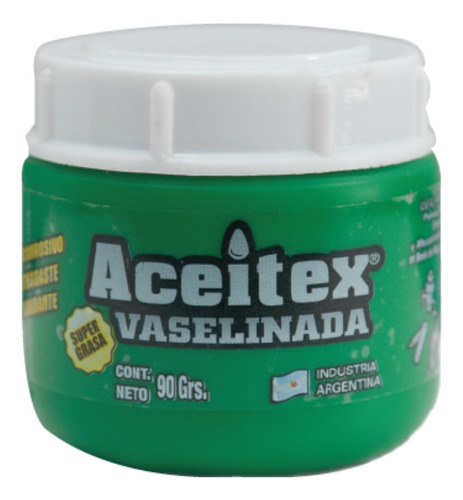 Aceitex Super Grasa Vaselinada Pote 250g Gramos