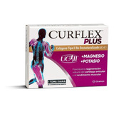 Suplemento Curflex Plus Colágeno + Magnesio 30 Unidades