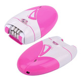 Depilador Feminina Recarregável Máquina Depilação Elétrico Cor Branco E Rosa 110v/220v