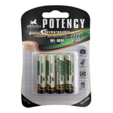 3 Kit Pilha Palito Recarregável 2700mah Aaa  C/ 4 Unidades