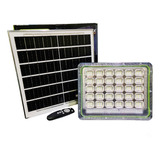 Foco Solar Led 300w Recargable Emergencia + Control Remoto