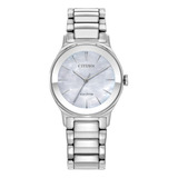 Reloj Citizen Eco-drive Axiom Plateado De Acero Inoxidable P