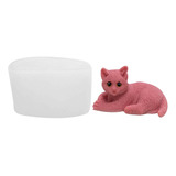 3d Cat Silicone Candle Mold Making Innovative Handmade
