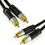 Cable Estereo Mediabridge Con Audio Izquierdo Y Derecho 12