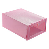 Caja De Almacenamiento De Zapatos Transparente Plegable Plas