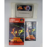 Super Metroid Super Famicom Cib Na Caixa