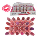 Labiales Matte Colores Surtidos Flower Secret Pack 24