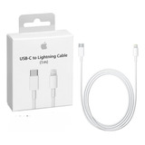 Cable Original Compatible Para iPhone Tipo C Lightning 1 M