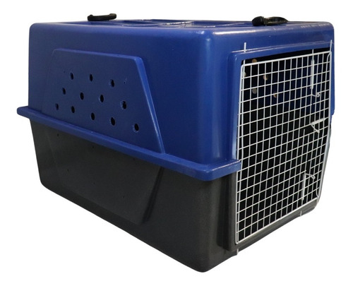 Caixa De Transporte Com Grade De Ferro Para Cães E Gatos N 6