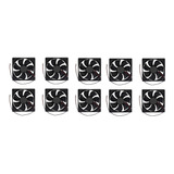 10 Pc Ventilador Ventoinha 120x120x25mm Fan Cooler 12v 0,30a