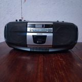 Aiwa Radio Manilla Cassete Am Fm Csd-es225lh  Gris
