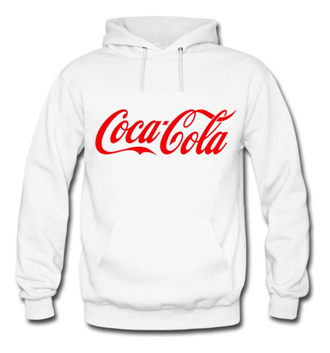 Buzo Coca Cola Logo Unisex Saco Deportivo Hoodie