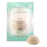 Esponja Facial Verde 90% Konjac 10% Arcilla Verde Francesa