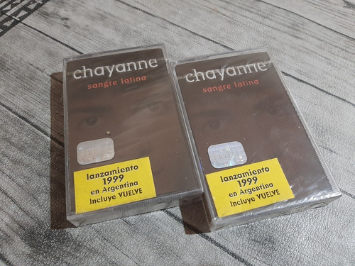 Chayanne Sangre Latina Cassette Nuevo Sellado