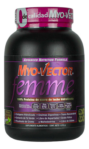 Proteina Para Mujer Cero Carohidratos Myovector Femme Hidrolizada Myo Vector 3lbs Sabor Cookies & Cream