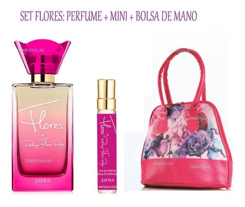 Jafra Set Perfume Dama De Tres Piezas