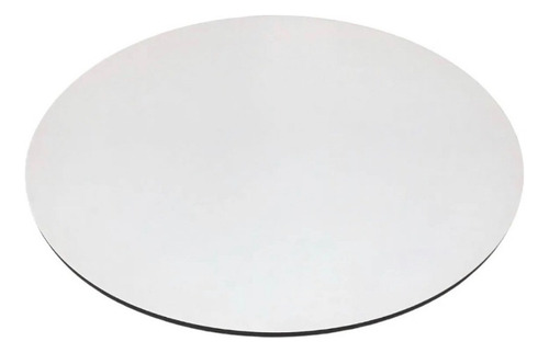 Base Para Tortas 30cm Circulo Blanco Melamina 3mm X6u