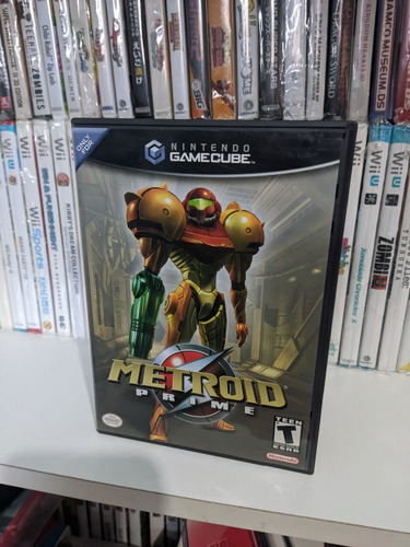 Metroid Prime Para Nintendo Gamecube Americano Original 