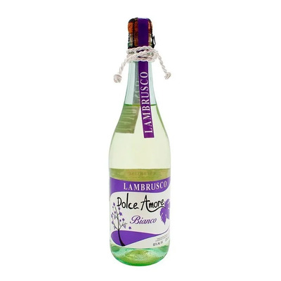 Vino Espumoso Lambrusco Dolce Amore Bianco  750 Ml | MercadoLibre