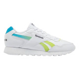 Tenis Hombre Reebok Glide - Blanco-amarillo