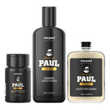 Kit Elegant Loção Texturizador Shampoo Traditional Paul