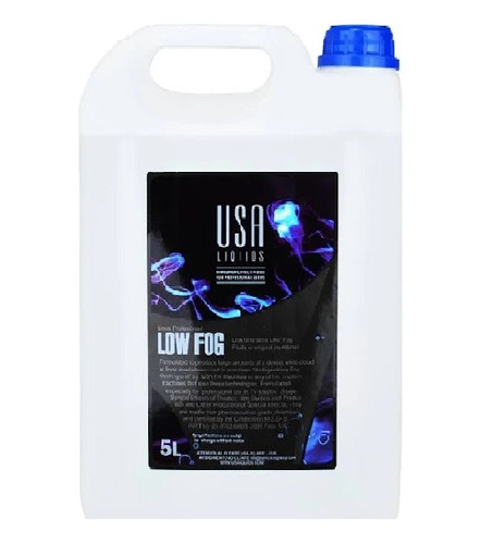 Fluido Liquido Low Fog Usa Máquinas De Efeito Gelo Seco