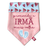 Bandana Pet Promovida A Irmã Mais Velha Dupla Face