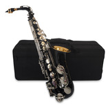 Funda Para Saxofón, Cuerpo Negro, Teclas De Instrumentos, In