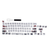 Fundas De Teclado Keycaps Pbt, Sublimación A 5 Caras, 71 Tec