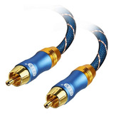 Cable De Subwoofer Emk (6,6 Pies/2 M), Coaxial Digital/subwo