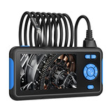 Dual Lens Industrial Endoscope Inspection Camera With Screen