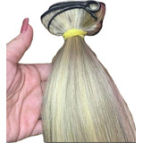 Cabelo Natural Loiro Mesclado 60/65 Cm Tecido 200 Gr